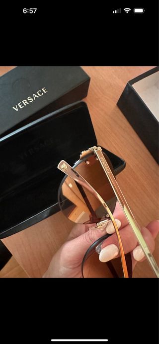 Occhiali Versace neri