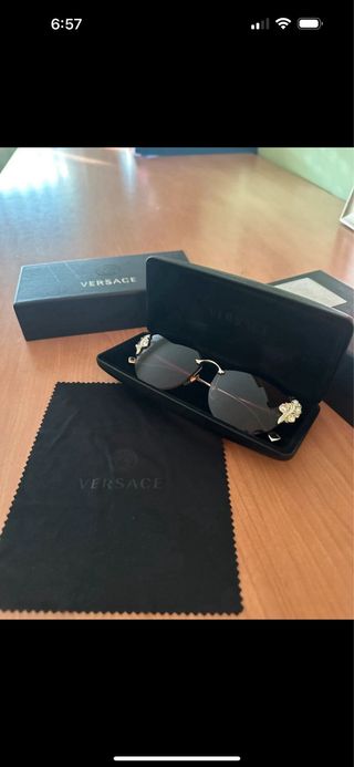 Occhiali Versace neri