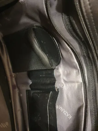 Bolso bandolera negro hombre