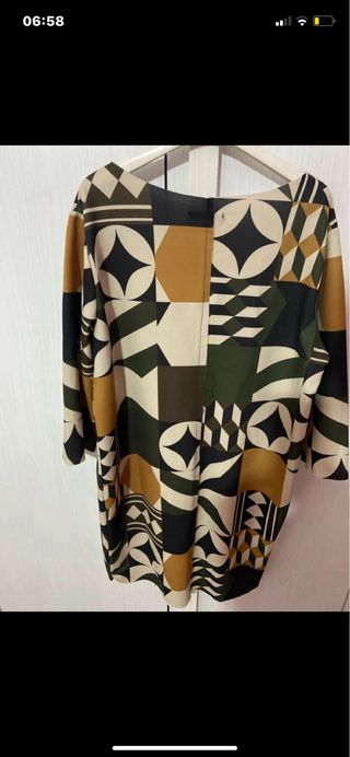 Abito Made in Italia fantasia geometrica