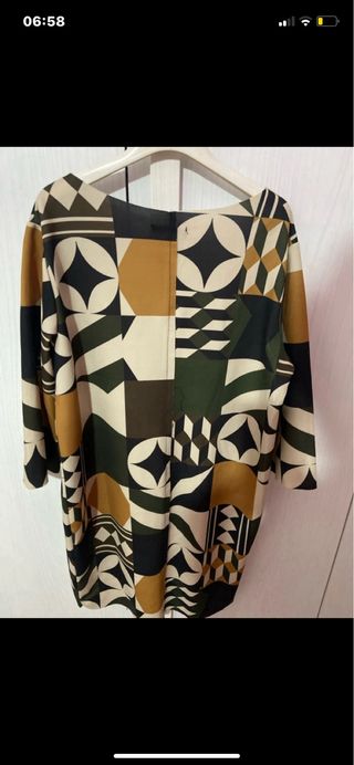 Abito Made in Italia fantasia geometrica