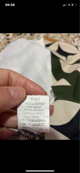 Abito Made in Italia fantasia geometrica