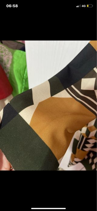 Abito Made in Italia fantasia geometrica