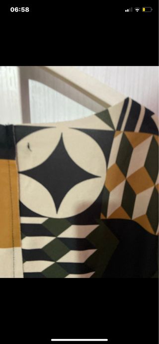 Abito Made in Italia fantasia geometrica