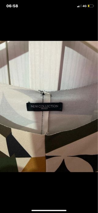 Abito Made in Italia fantasia geometrica