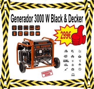 GENERADOR BLACK  DECKER 3000W