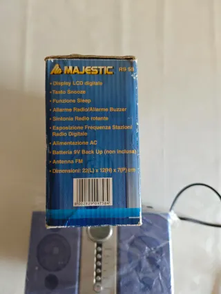 Radiosveglia Majestic RS 58