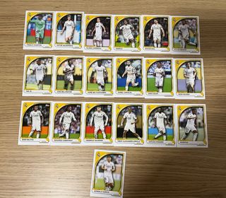 Lote 19 cartas Real Madrid Topps 2025/26