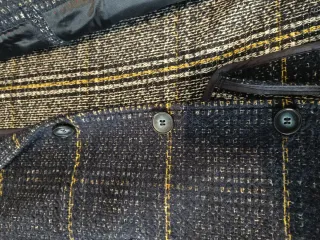 Cappotto lana uomo blu e oro in ottime condizioni