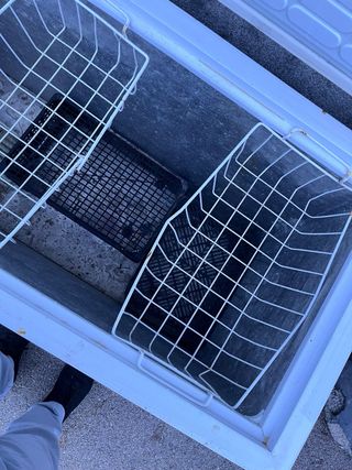 Congelador horizontal blanco