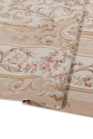 Tappeto Aubusson Annodato Per Living 272X181 cm