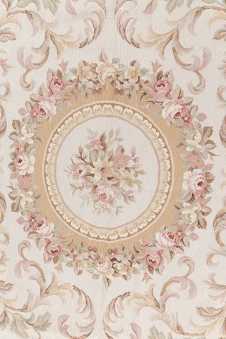 Tappeto Aubusson Annodato Per Living 272X181 cm