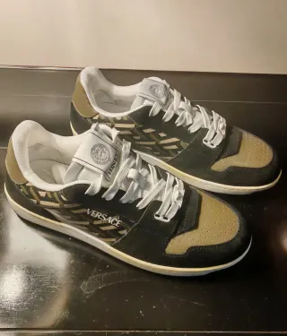 Sneakers Versace Nero/Verde Oliva