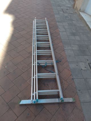 Escalera aluminio Starline 3 tramos 8m