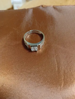 Anillo Plata 925 Ajustable Hombre Mujer