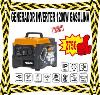 GENERADOR INVERTER 1200W GASOLINA