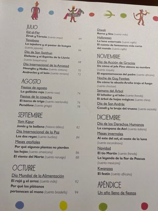 Historias para todo el año