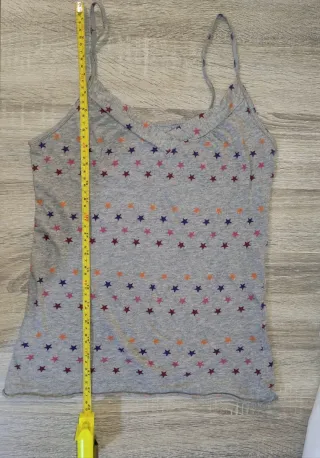 Camiseta de tirantes gris