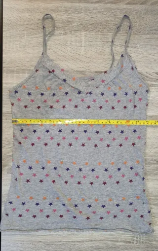 Camiseta de tirantes gris