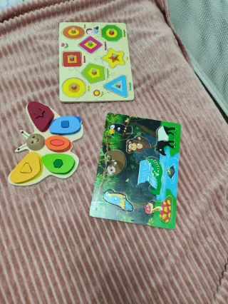 Puzzles de madera educativos