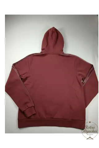 Sudadera Puma Borgoña Talla XL con Detalles Velvet