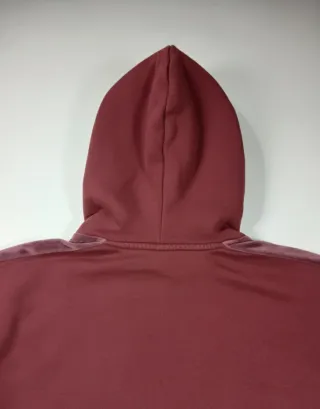 Sudadera Puma Borgoña Talla XL con Detalles Velvet