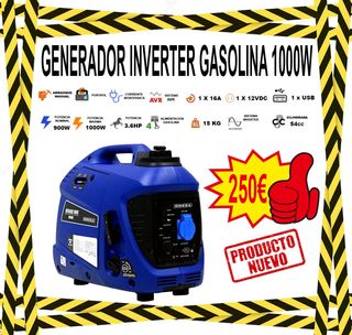 GENERADOR GASOLINA INVERTER 1000W