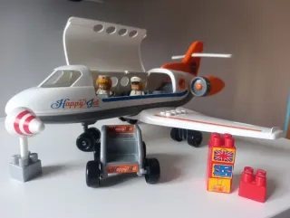 Avion EZ.BLOX JUNIOR con figuras