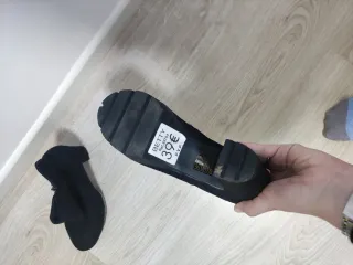 Botines Bosanova Negros Tacon Plataforma