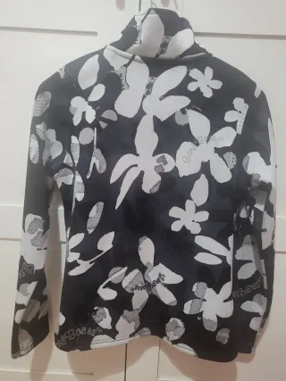 Chaqueta Neopreno Forro Polar Estampada