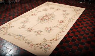 Arazzo Aubusson Annodato Extra Fine Lana 278x182