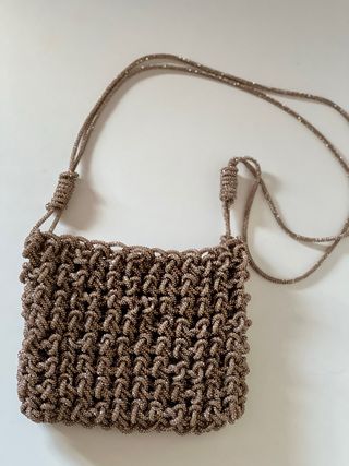 Bolso fiesta hecho a mano brillante