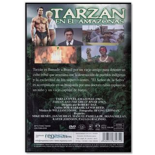 TARZÁN EN EL AMAZONAS (Acción, Aventuras)
