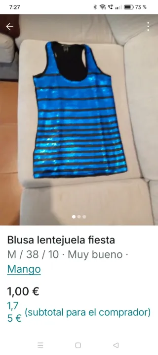 Ropa varias talla 36, 38