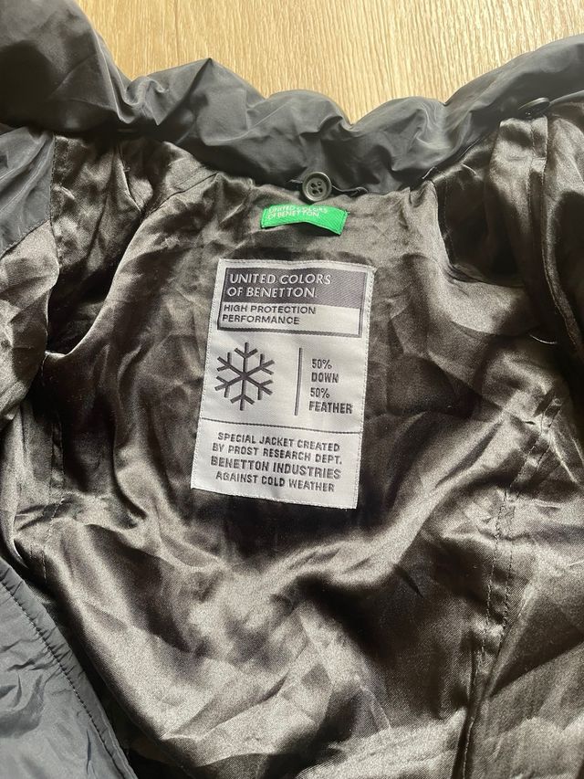 Chaqueta Benetton azul marino talla S