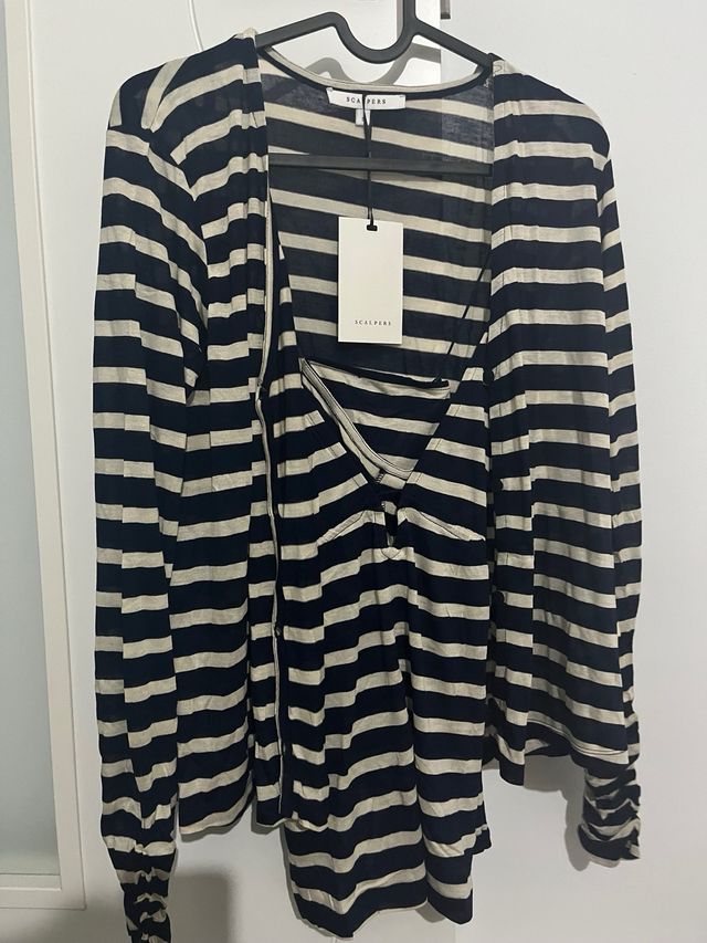 Conjunto Scalpers Top y Chaqueta