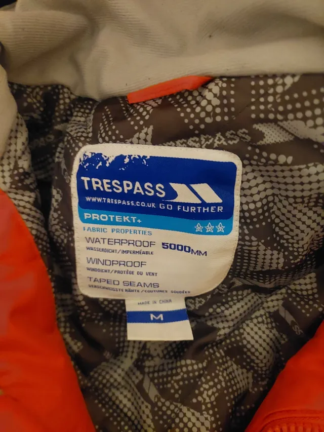 Chaqueta esquí/ snow hombre Talla M Marca Trespass