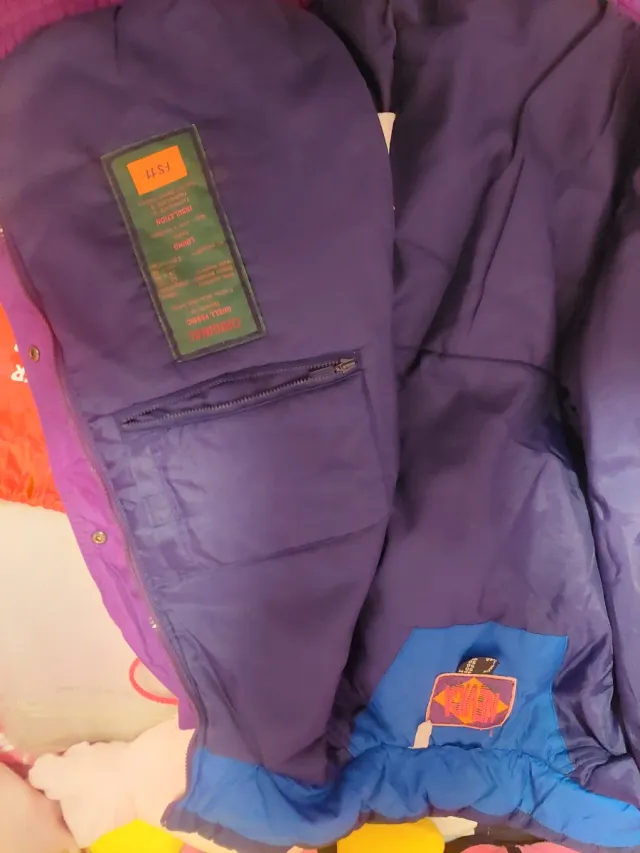 Chaqueta esquí/snow hombre púrpura Talla M