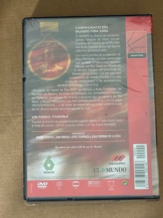 DVD Campeonatos Mundo Baloncesto España