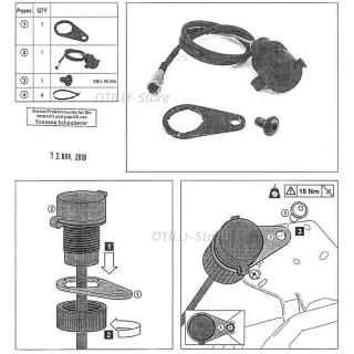 Cargador USB para Moto