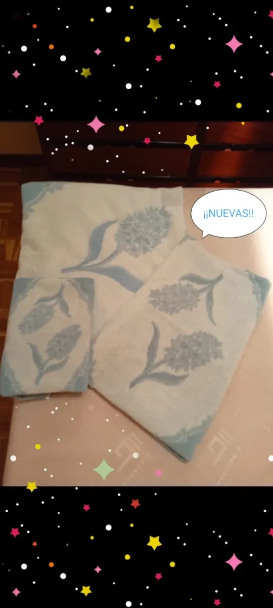 JUEGO TOALLAS ALGODÓN CON REGALO