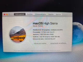MacBook Air 13 Plata
