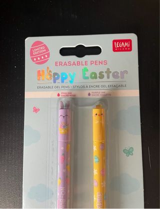 Set 2 Penne Cancellabili Legami Hoppy Easter