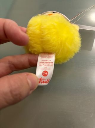 Portachiavi Trudi Pulcino Giallo Nuovo