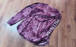 Camiseta manga larga "HOLLISTER" - morada ( XL )