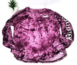 Camiseta manga larga "HOLLISTER" - morada ( XL )