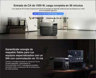 Estación Eléctrica Portátil EcoFlow Delta 3