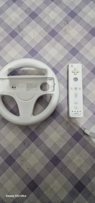 Volante e telecomando Wii Nintendo