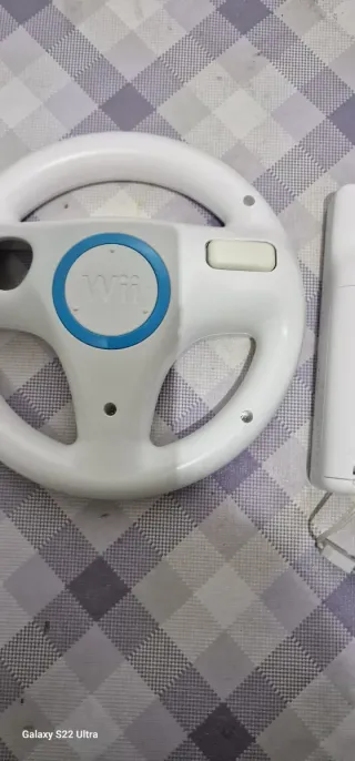 Volante e telecomando Wii Nintendo