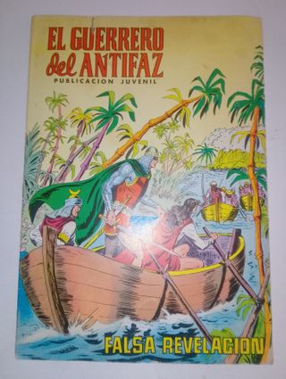 EL GUERRERO DEL ANTIFAZ publicacion juvenil.